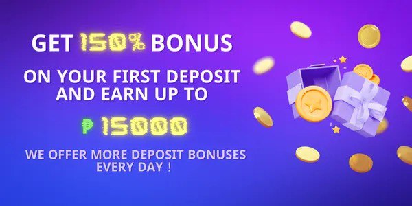 Welcome campaign artwork with gold game details